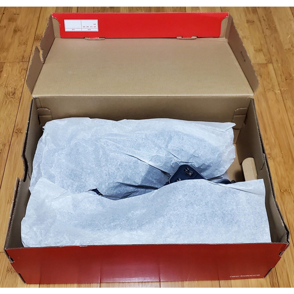 New Balance Men Sz 12 Fresh Foam X Hierro Mid Goretex Blue Hiking Shoes MTHIMCTE - Picture 2 of 15